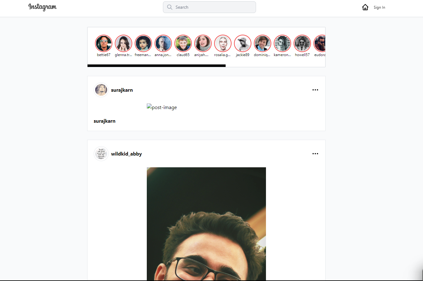 Personal Portfolio Images